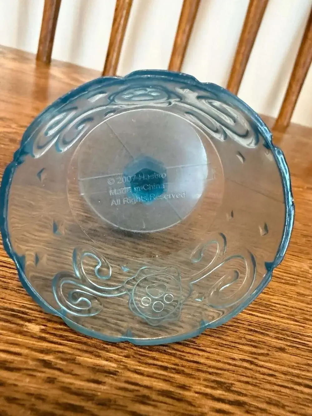 Hasbro Littlest Pet Shop LPS Blue Bed Cup 460 Cat Accessory